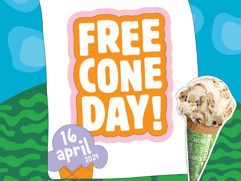 Ben & Jerry's Partners With TEL HI For Free Cone Day On April 16 - TEL HI
